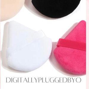 5-Pc Powder Puff Face Soft Triangle Makeup Beauty Blender